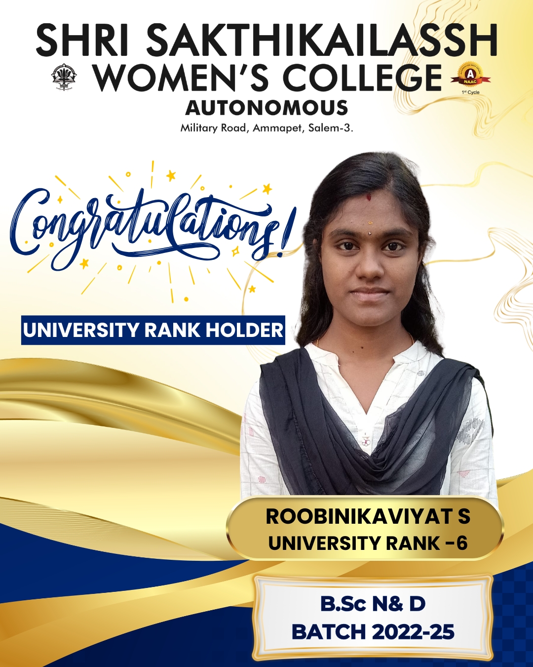 Gold Medalist Achievement